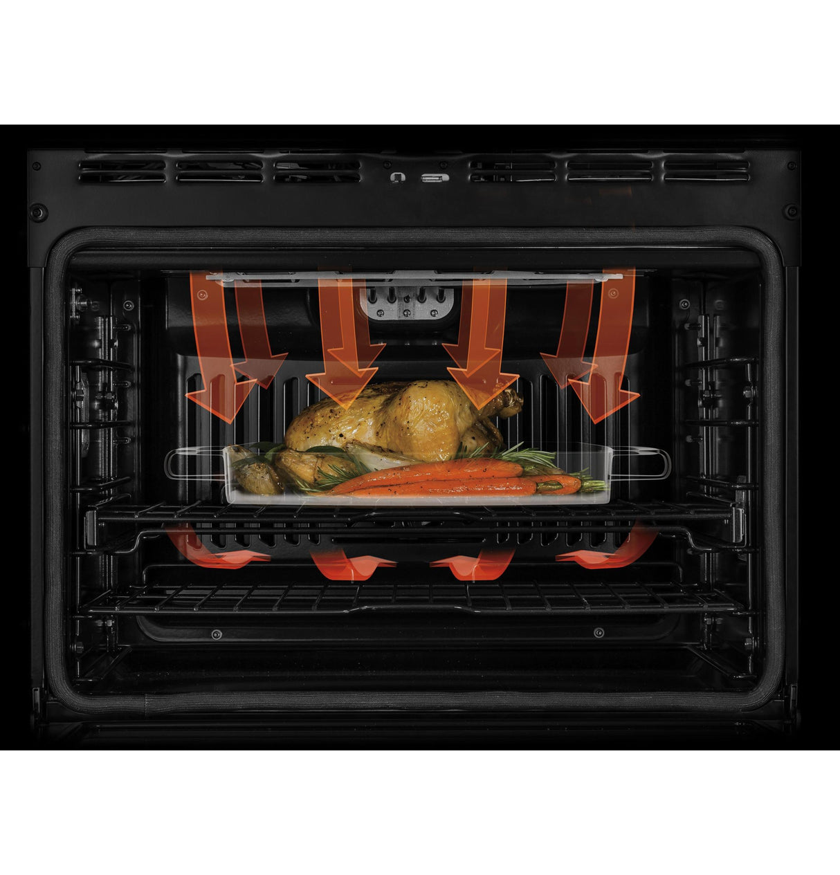 GE Profile™ Series 30" Built-In Single Convection Wall Oven
