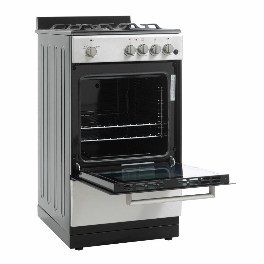 Danby 20" Wide Gas Range in Stainless Steel
