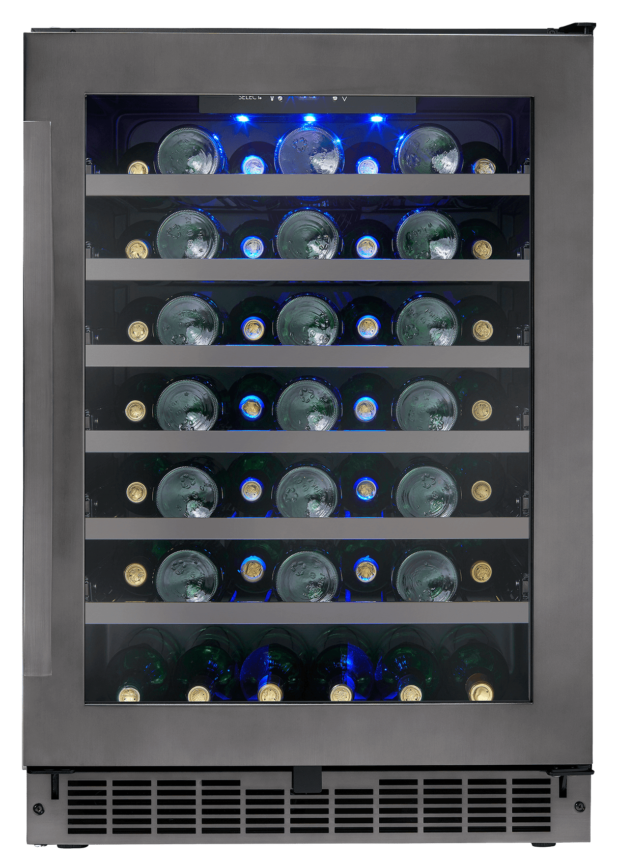 Silhouette Select - 24" Built-in Wine Cellar In Black Stainless Steel