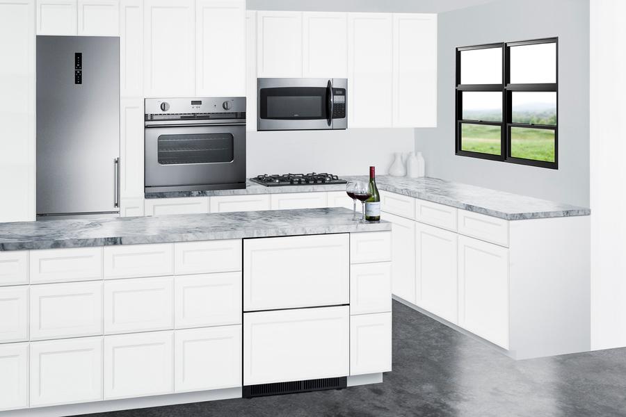 24" Wide 2-drawer All-refrigerator (panel Not Included)