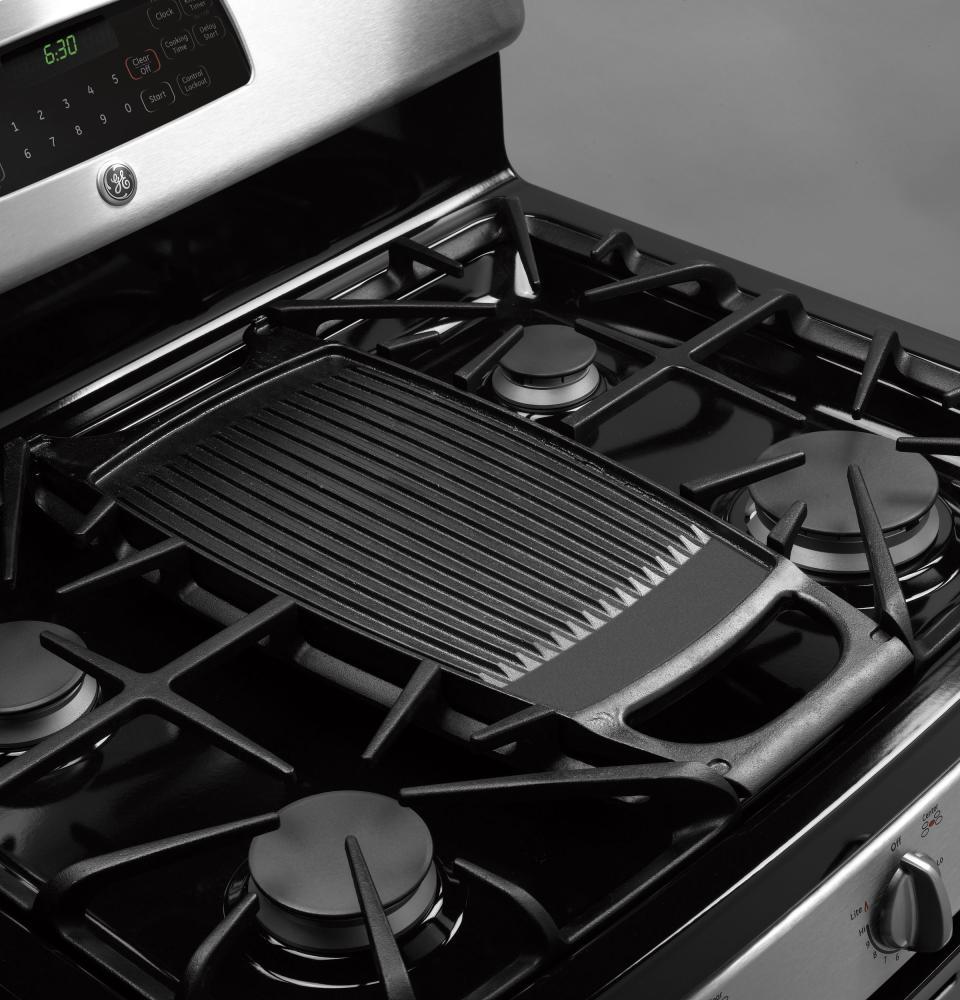 GE® 30" Free-Standing Gas Range with Warming Drawer