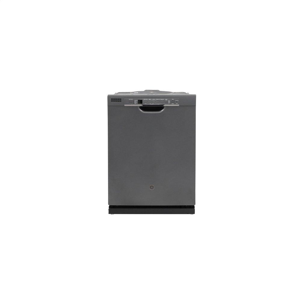 GE® Hybrid Stainless Steel Interior Dishwasher with Hidden Controls