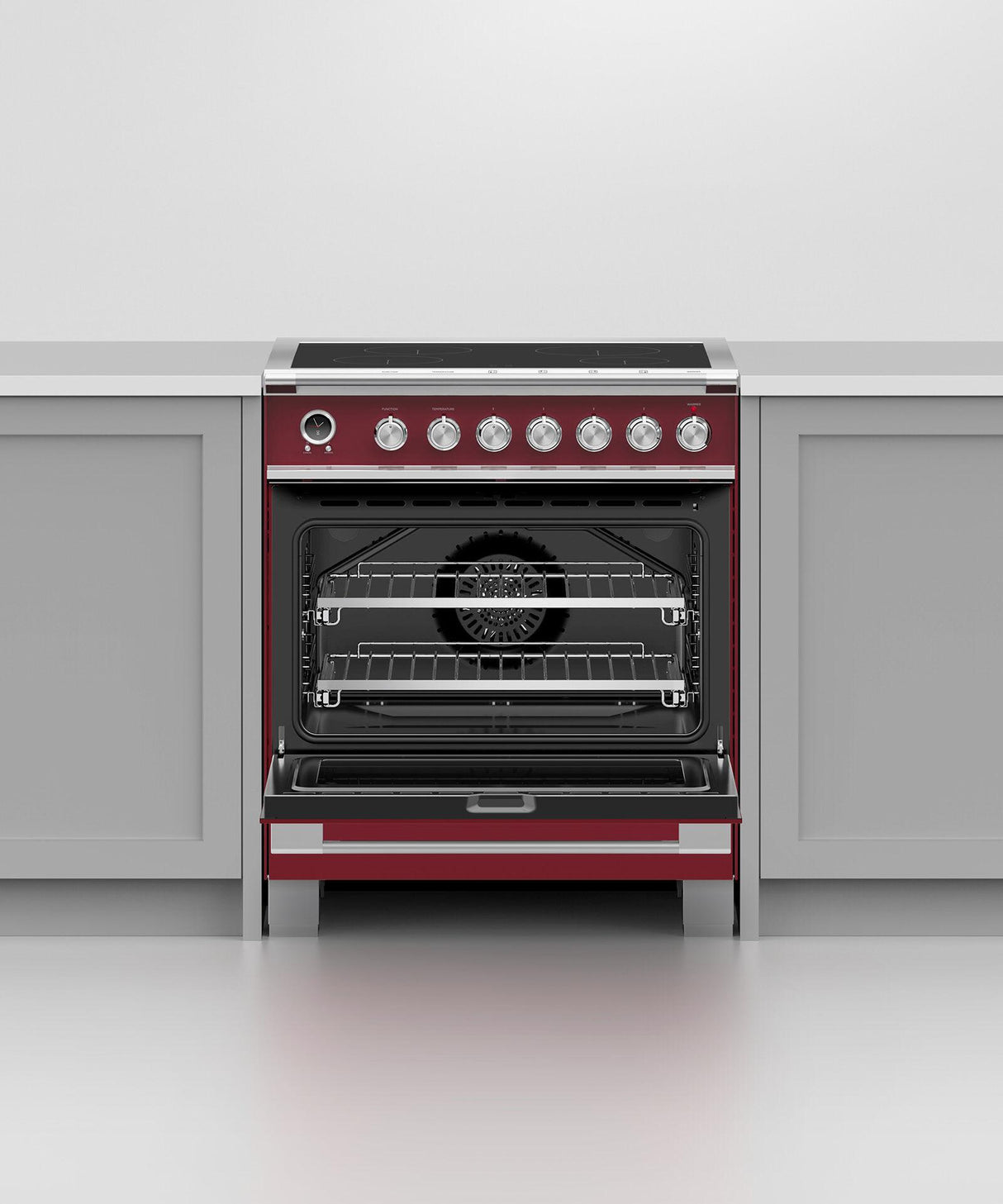 30" Series 9 Classic 4 Zone Induction Self-Cleaning Range