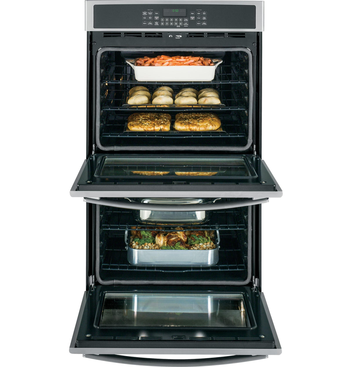 GE® 30" Built-In Double Wall Oven with Convection