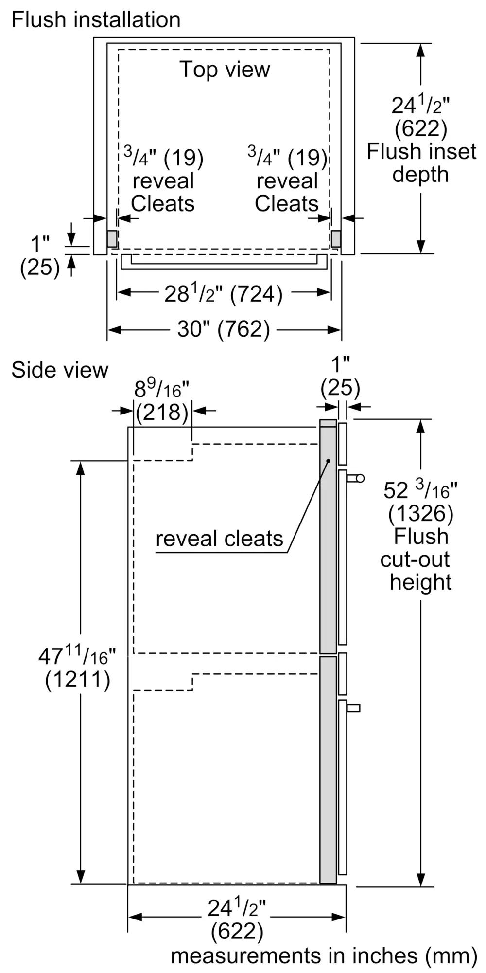 Benchmark™ Double Wall Oven 30''