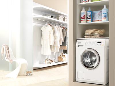 European Standard Capacity W3037 Washing Machine - White enamel Large Capacity