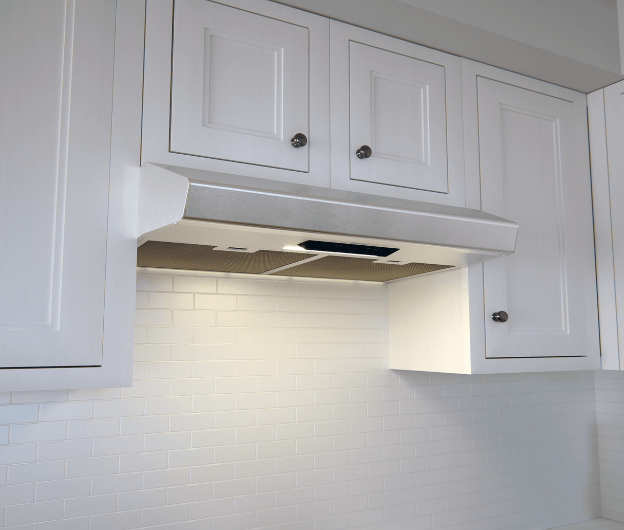 Breeze II, US, 30", SS, LED, 400 CFM