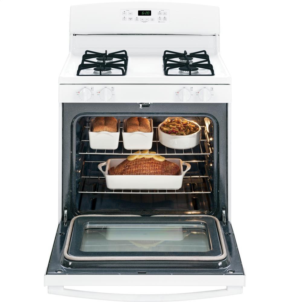GE® 30" Free-Standing Gas Range