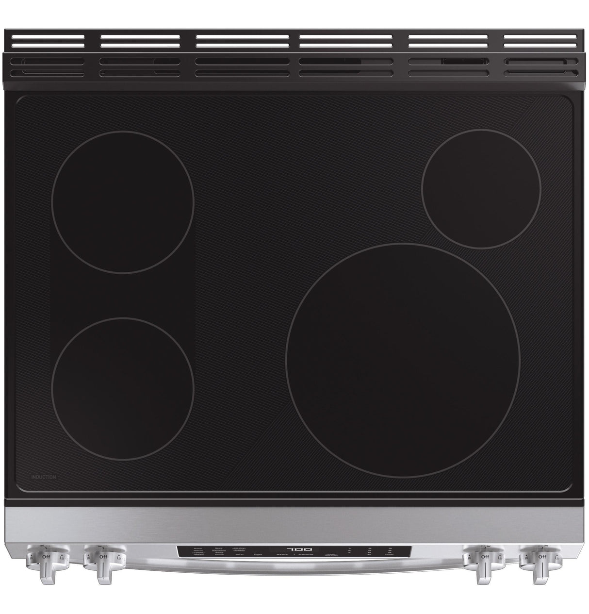 GE Profile™ ENERGY STAR® 30" Smart Slide-In Induction and Convection Range with No Preheat Air Fry and EasyWash™ Oven Tray