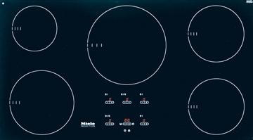 36" 5-Burner KM 5773 Induction Cooktop - Induction Cooktop with Demeyere Cookware Set