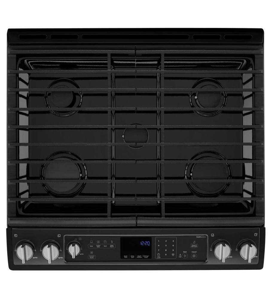 5.8 cu. ft. Front-Control Gas Range Plus True Convection