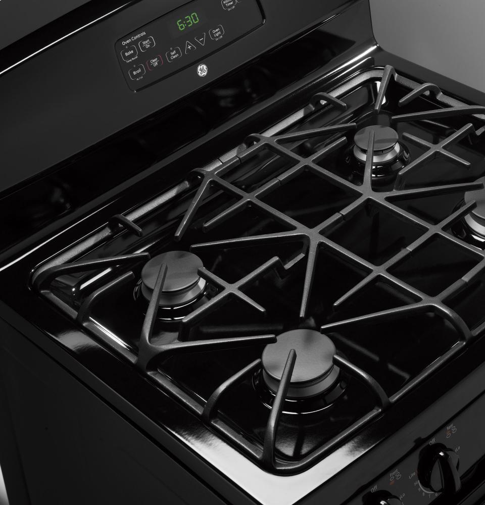 GE® 30" Free-Standing Gas Range
