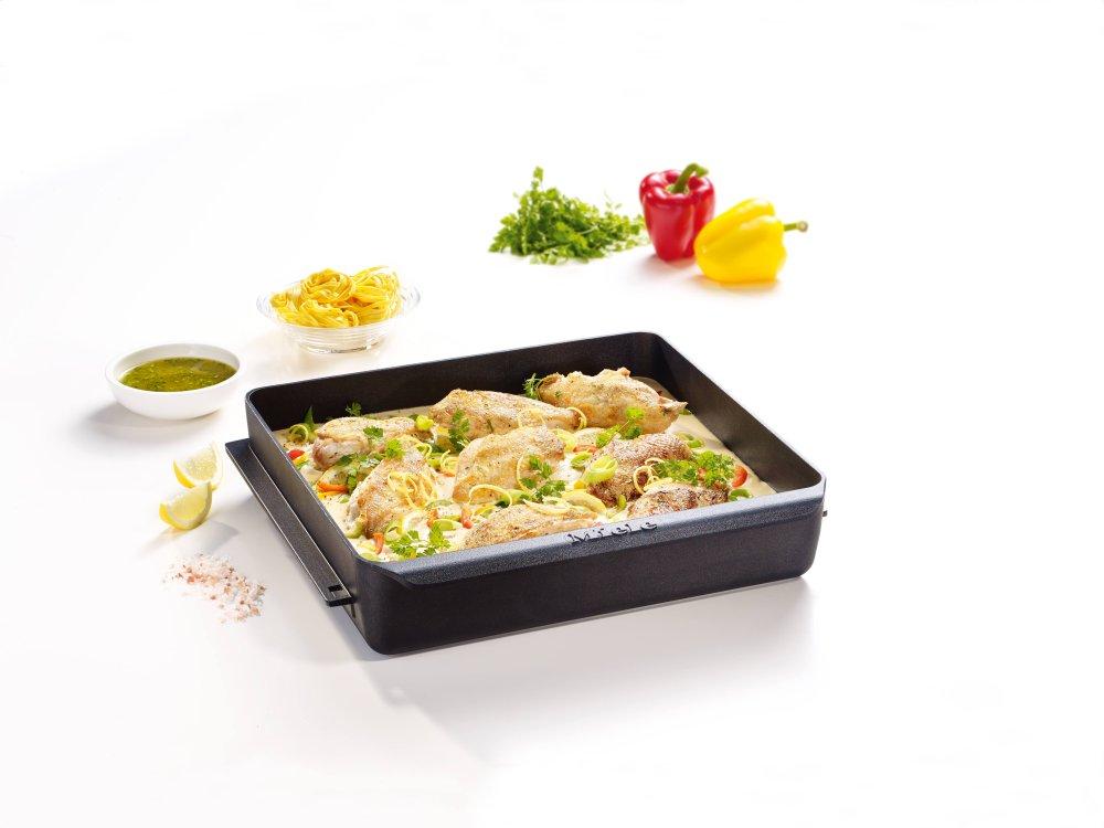 Induction gourmet casserole dish - For frying, braising and gratinating.