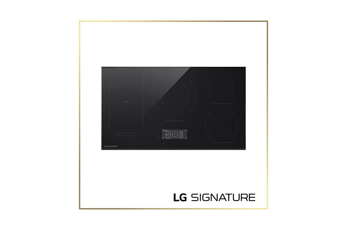 LG SIGNATURE 36 Inch Smart Induction Cooktop with 5 Burners and Flex Cooking Zone