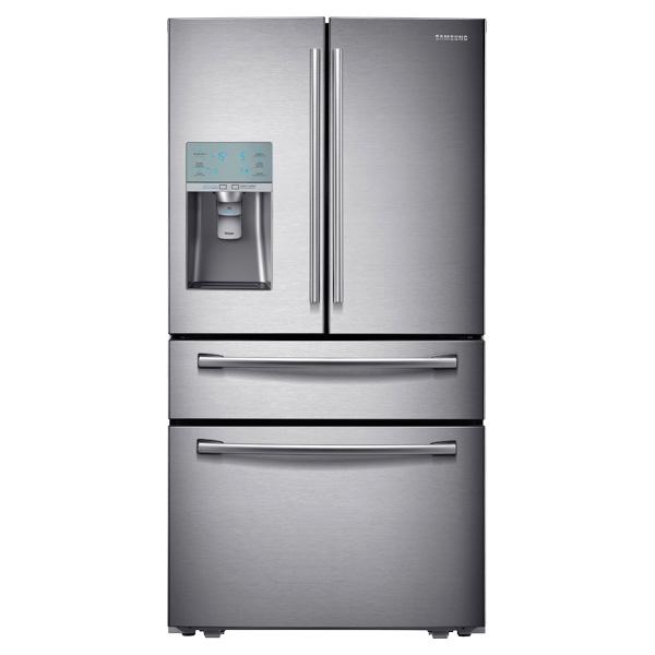 36" Wide, 29 cu. ft. 4-Door Refrigerator with Automatic Sparkling Water Dispenser