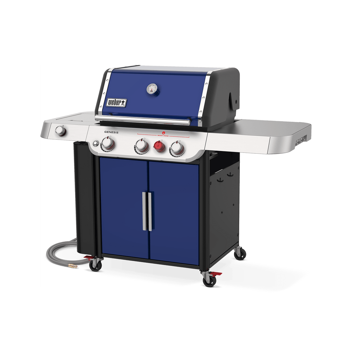 Genesis E-335 Gas Grill (Natural Gas) - Deep Ocean Blue