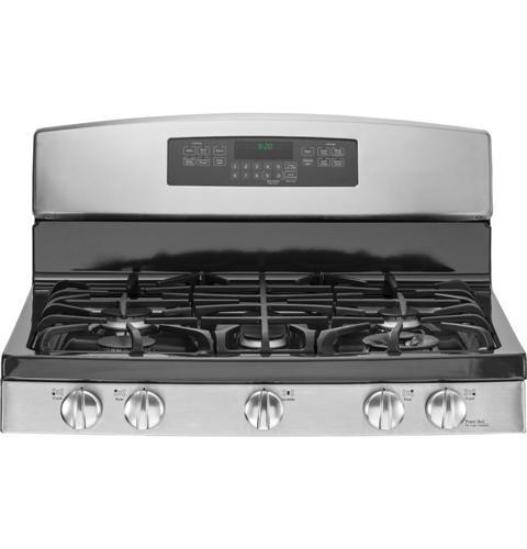 GE Profile™ Series 30" Free-Standing Self Clean Gas Range