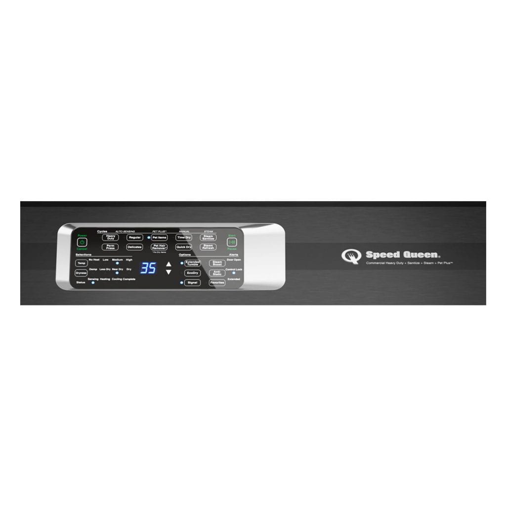 DR7 Sanitizing Electric Dryer with Pet Plus™ Steam Over-dry Protection Technology ENERGY STAR® Certified 7-Year Warranty