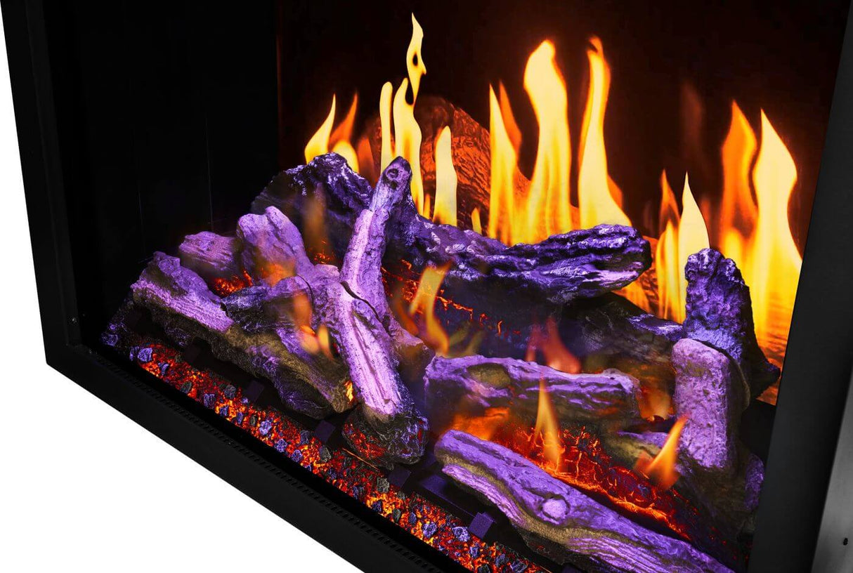 Elevation? X 42 Electric Fireplace with LCD Enhancement