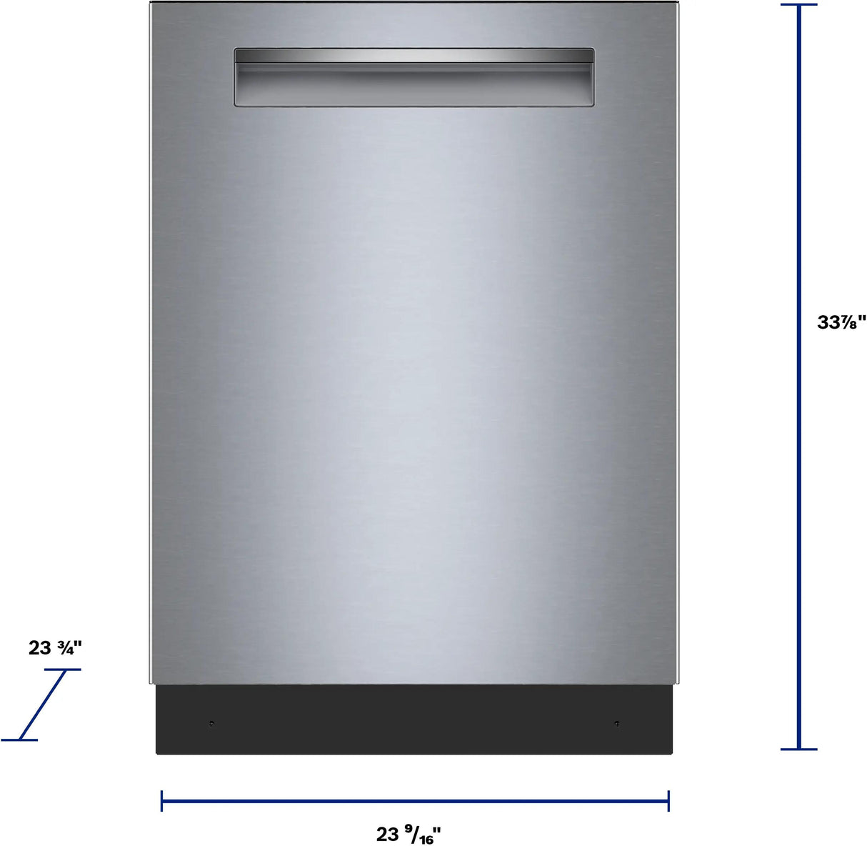 500 Series, built-under dishwasher, 24'', Brushed steel anti-fingerprint