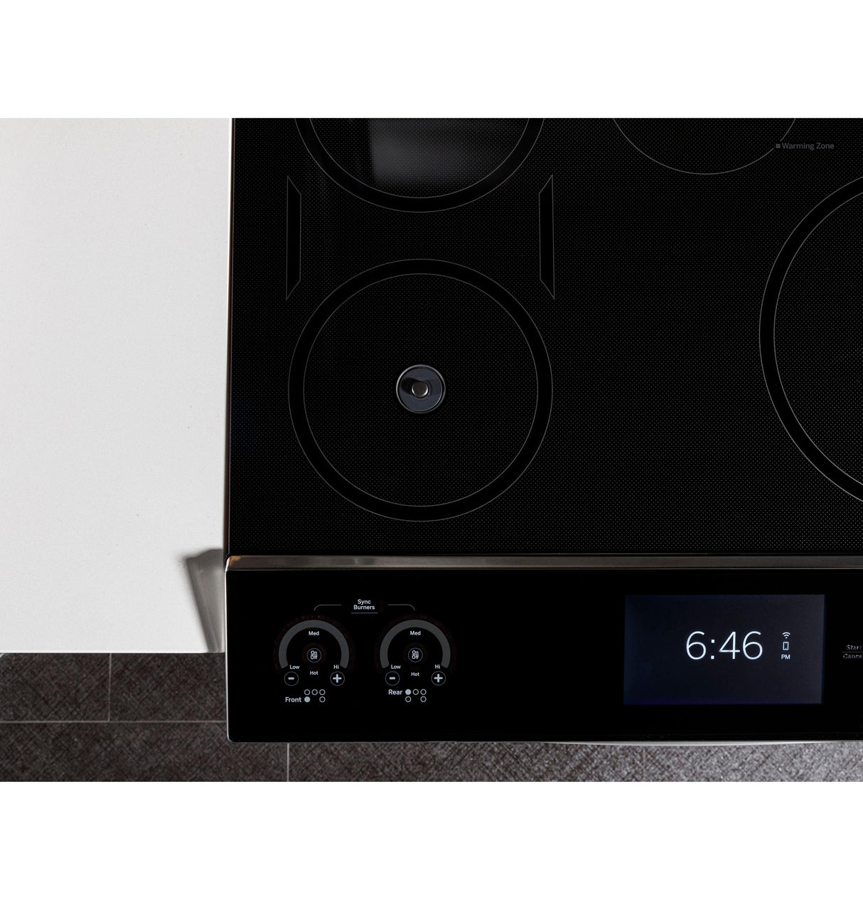 GE Profile™ 30" Smart Slide-In Front-Control Induction Fingerprint Resistant Range with In Oven Camera