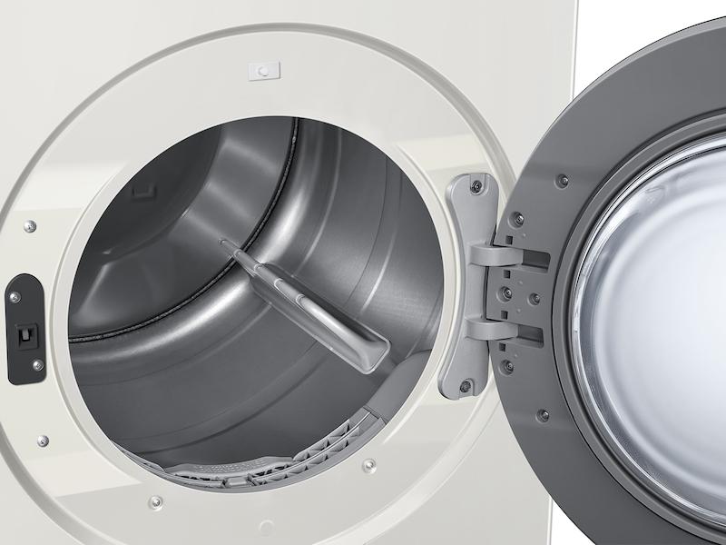 7.6 cu. ft. Bespoke AI Ultra Capacity Front Load Electric Dryer with AI Home and AI OptiDry+ in Ivory