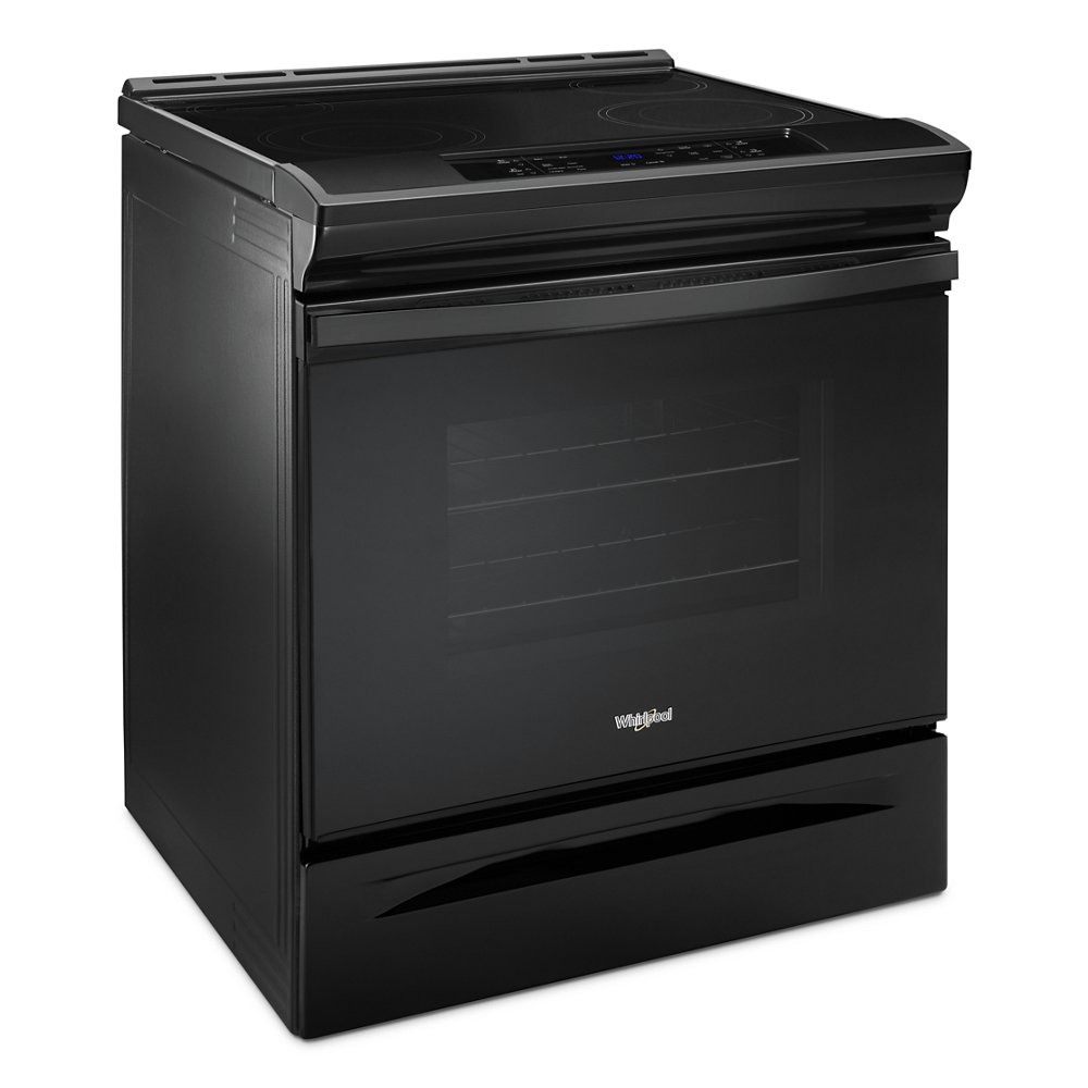 4.8 cu. ft. Guided Electric Front Control Range With The Easy-Wipe Ceramic Glass Cooktop