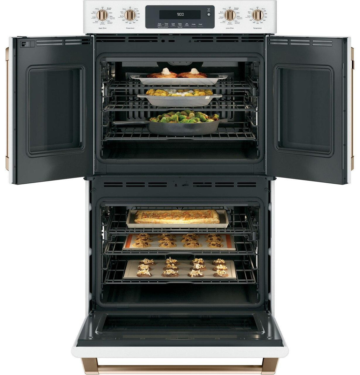 Café™ 30" Smart French-Door, Double Wall Oven with Convection