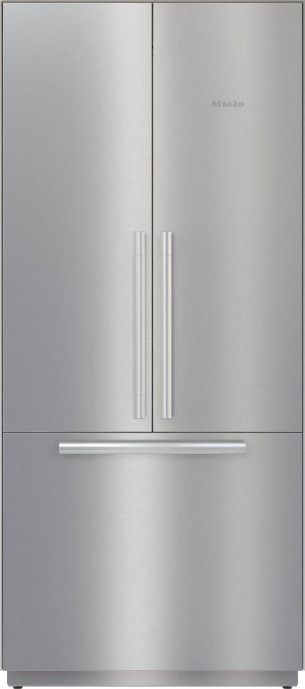 KF 2982 SF Stainless steel/CleanSteel - MasterCool FrenchDoor For high-end design and technology on a large scale.