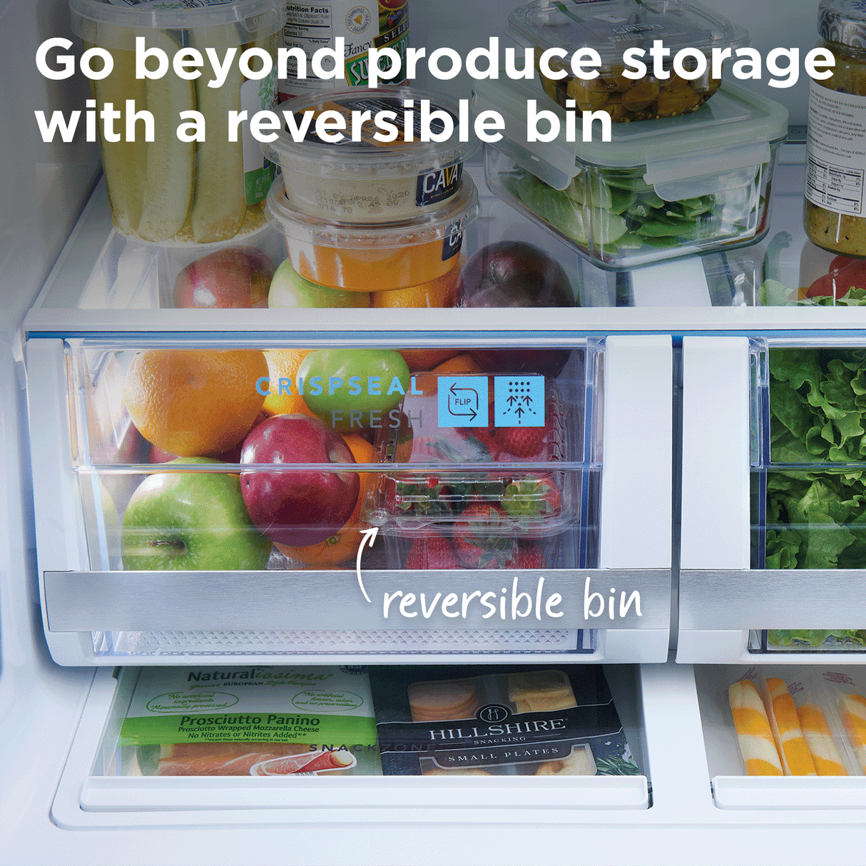 22 Cu. Ft. Counter-Depth 4-Door French Door Refrigerator