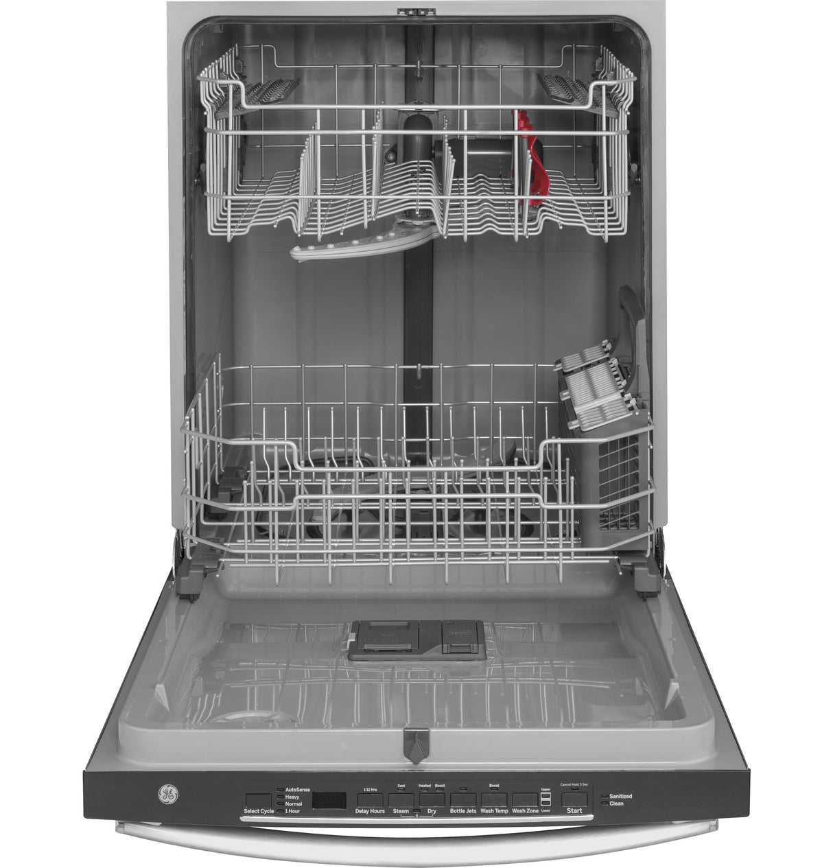 GE® ENERGY STAR® Top Control with Plastic Interior Dishwasher with Sanitize Cycle & Dry Boost