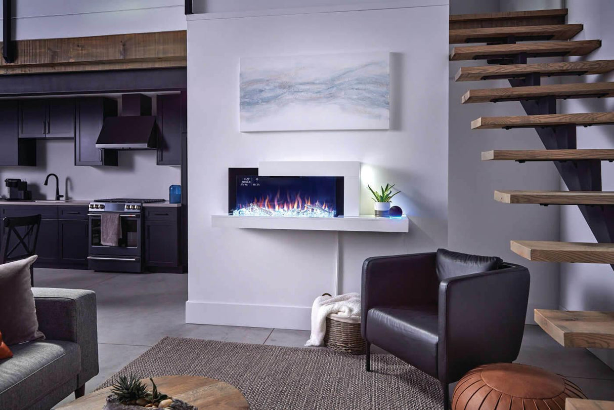 Stylus? Cara Elite Connected Wall Hanging Electric Fireplace