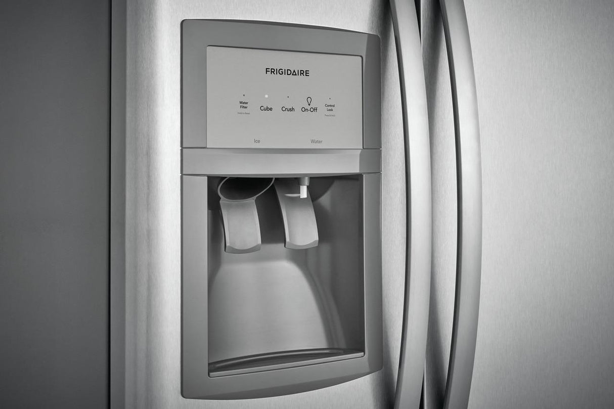 Frigidaire 25.5 Cu. Ft. Side-by-Side Refrigerator