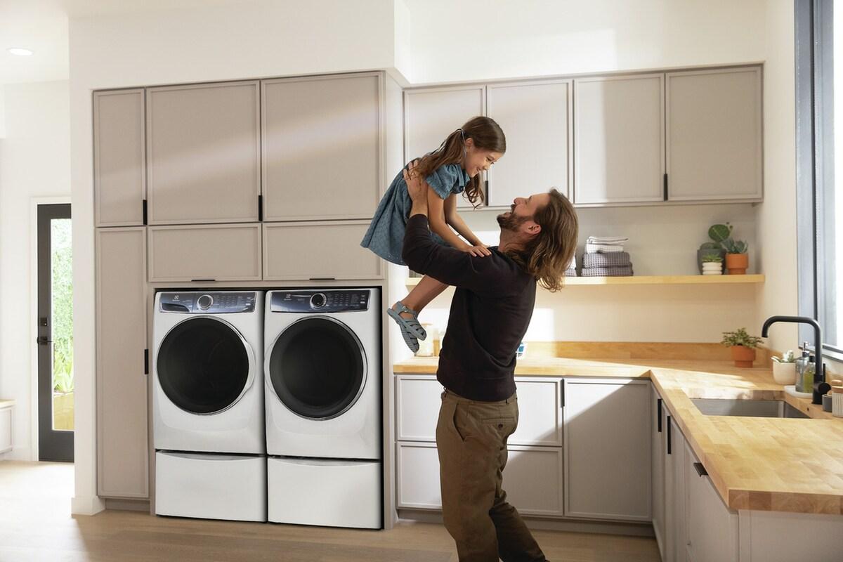 Front Load Perfect Steam™ Electric Dryer with Balanced Dry™ and Instant Refresh - 8.0 Cu. Ft.
