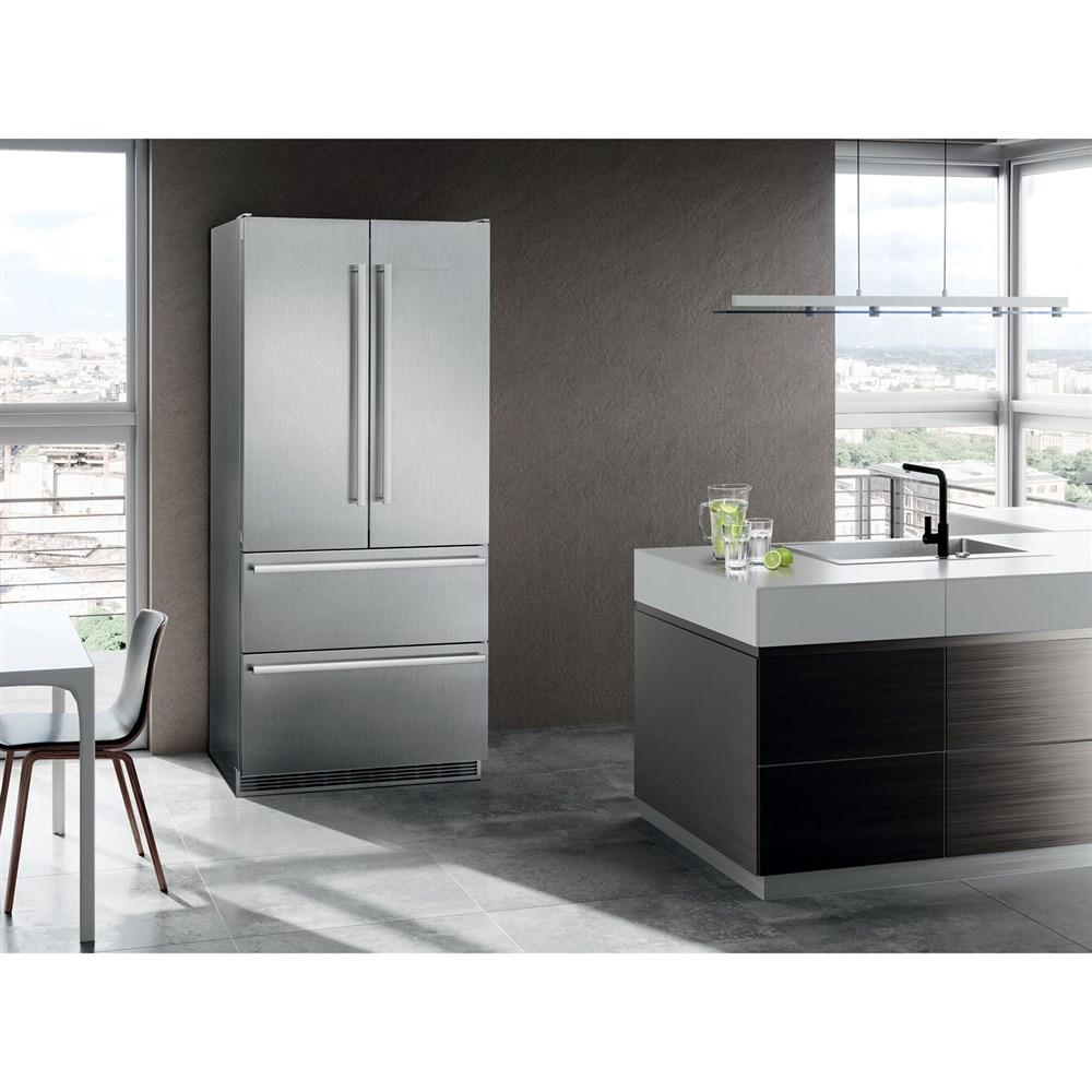 Freestanding French Door Refrigerator/Freezer 36", Ice Maker