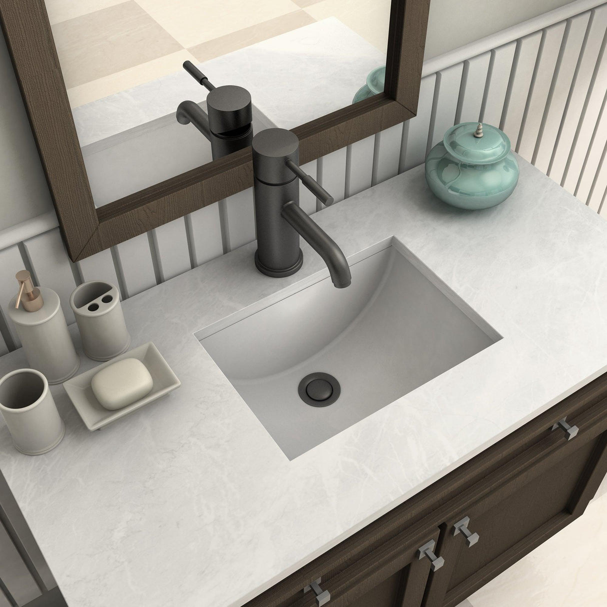 ZLINE Autograph Edition Aloha Bath Faucet in Matte Black (ALH-BF-MB)