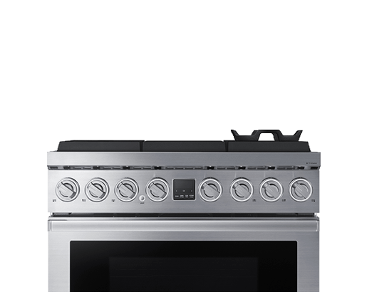 Transitional 36" Gas Range, Silver Stainless Steel, Natural Gas/Liquid Propane
