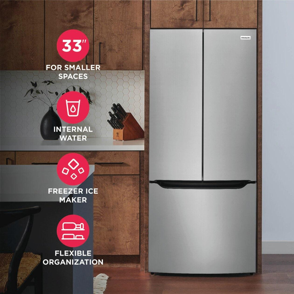 20 Cu. Ft. Counter-Depth French Door Refrigerator