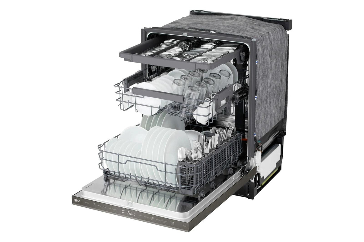 Smart FlushFit™ Top Control Dishwasher with 1-Hour Wash & Dry, QuadWash® Pro, and Dynamic Heat Dry™ w/AutoVent Dry™