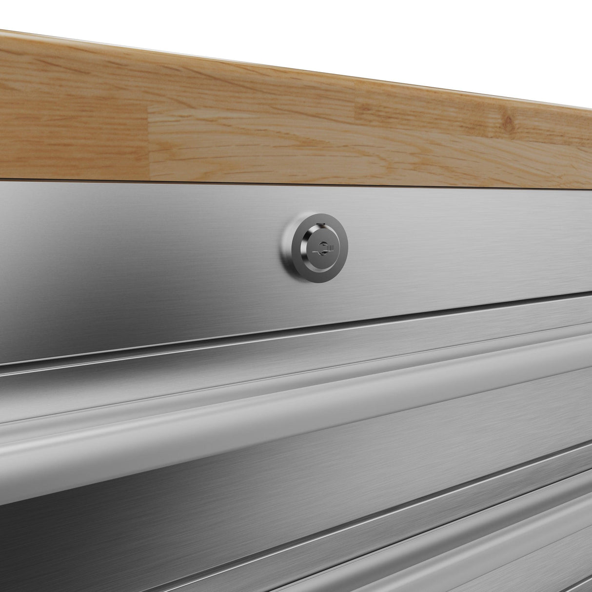 72" Inch 15-drawer Mobile Workbench In Stainless Steel