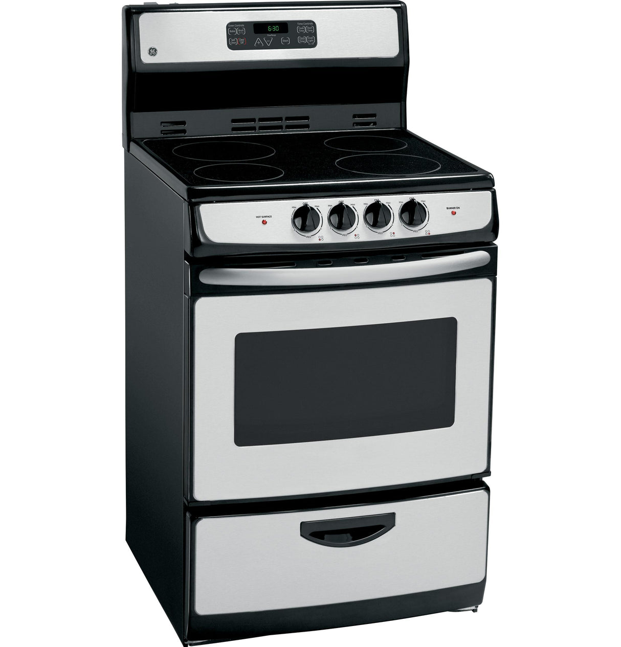 GE® 24" Self Clean Free-Standing Electric Range