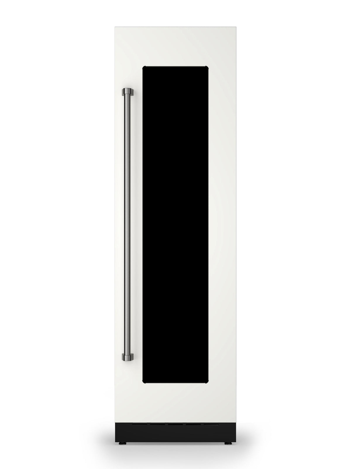 24"W. Integrated Wine Cellar Door Panel - Pure White Right Hinge