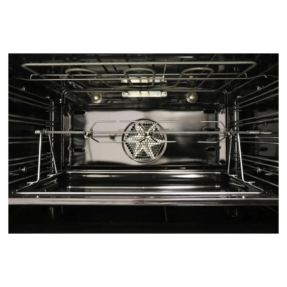 ILVE UPN90FDMPI Nostalgie I 36 inch Dual Fuel Range (Stainless Steel, Brass Trim) (Natural Gas)