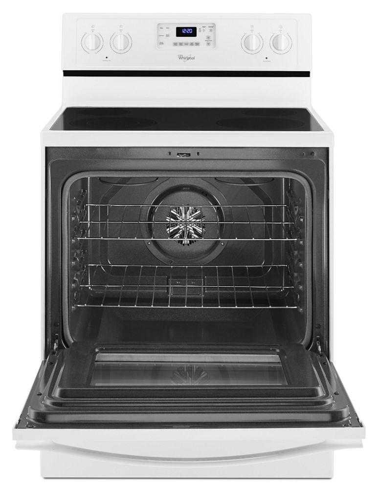 5.3 Cu. Ft. Freestanding Electric Range with High-Heat Self-Cleaning System