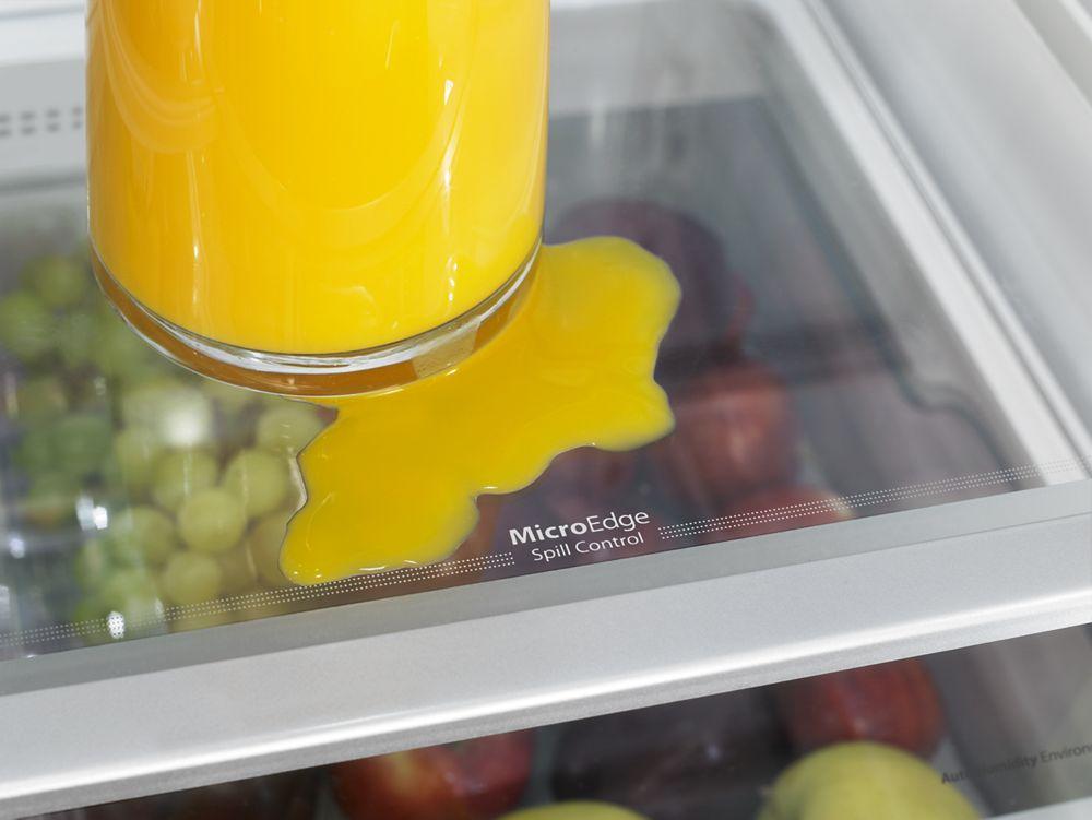 36-inch Wide 4-Door Refrigerator with More Flexible Storage