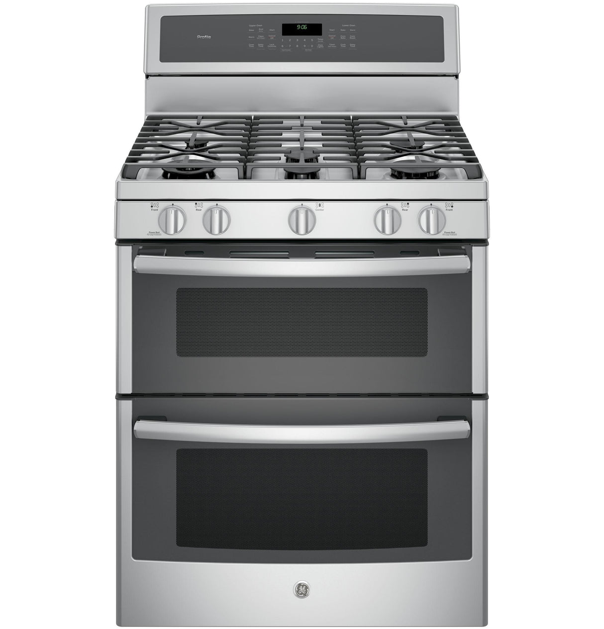 GE Profile™ Series 30" Free-Standing Gas Double Oven Convection Range