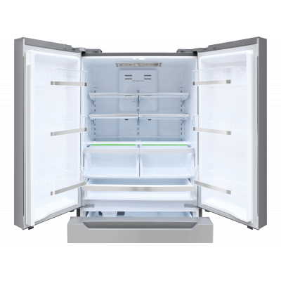 Thor Kitchen - 22.5 Cu. Ft. 4-door French Door Refrigerator With Recessed Handle In Stainless Steel, Counter Depth