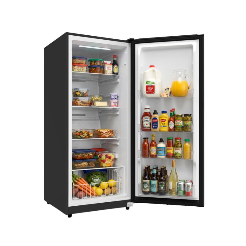 Element 17.0 cu. ft. Upright Convertible Freezer / Refrigerator - Stainless Steel, ENERGY STAR (EXUF17CEES)