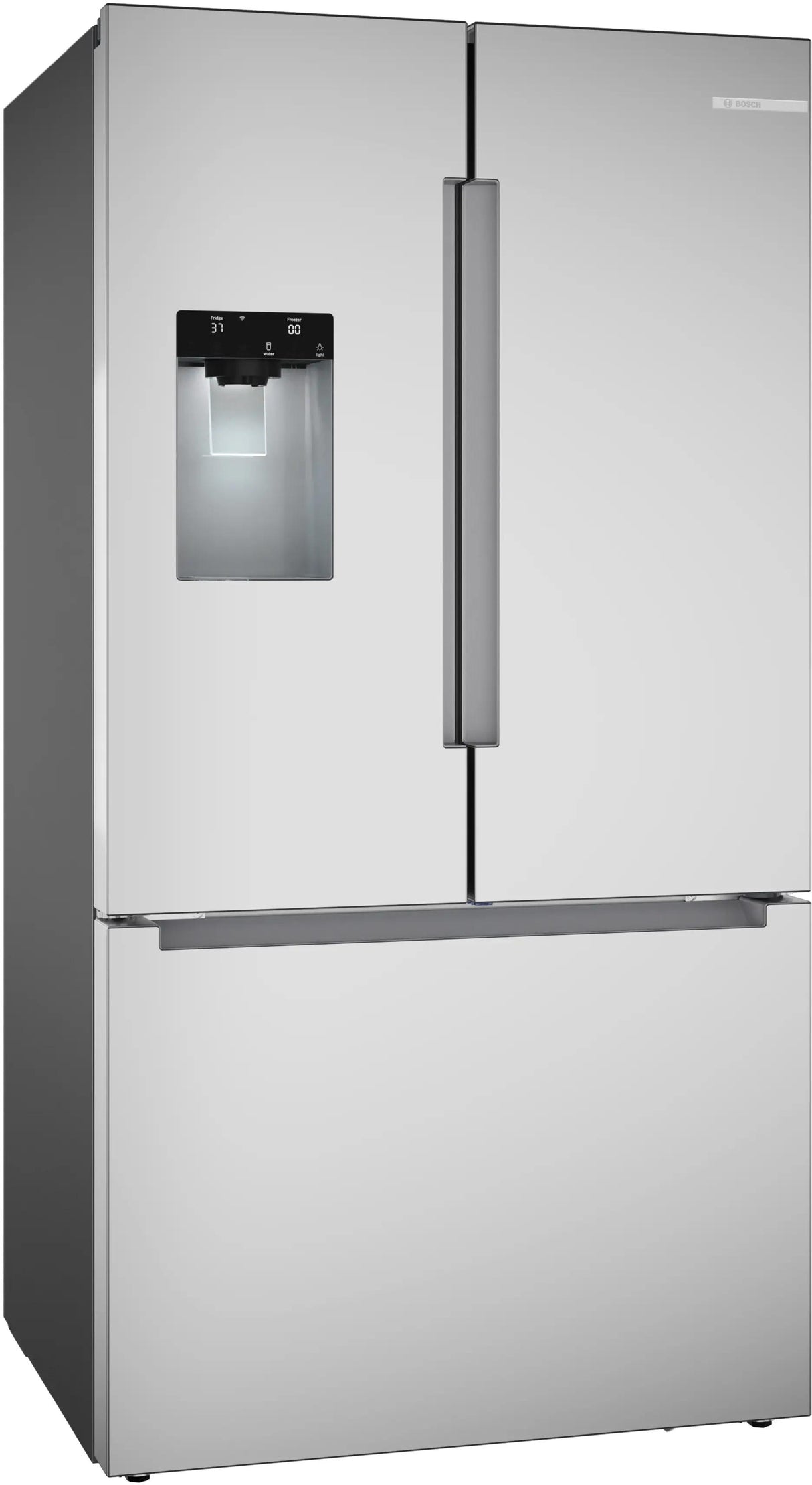 100 Series French Door Bottom Mount Refrigerator 36" Stainless steel (with anti-fingerprint), Total No Frost