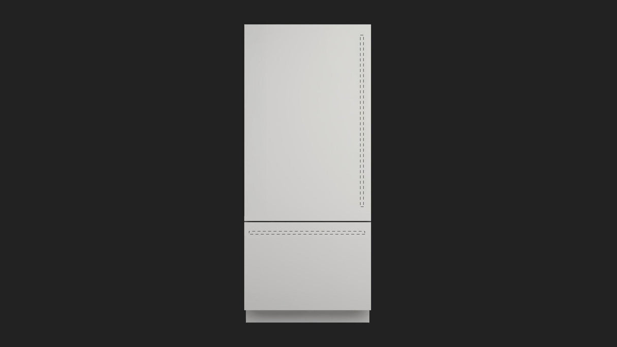 36" OVERLAY BUILT-IN FRIDGE - LEFT HINGE